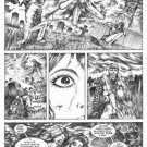 Don Paresi's Zombie Horror comic SEPULCHER #2 Walking Dead ORIGINAL ART Pg. 8~!