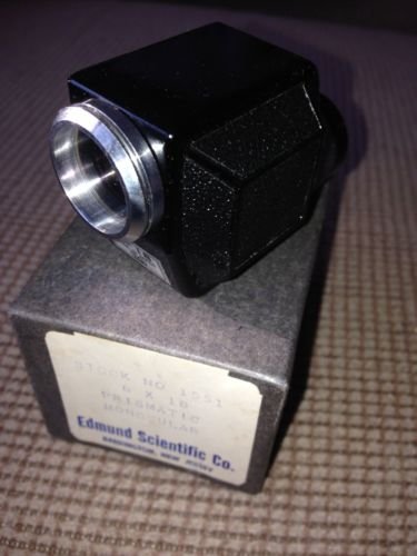 Vintage Edmund Scientific 6X18 Prismatic Monocular, stock number 1551, MIB