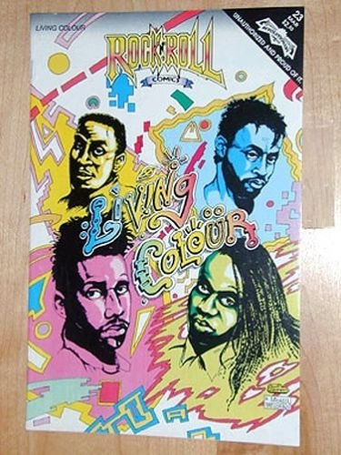 LIVING COLOUR 1991 ROCK N ROLL Comics #23~Hard to Find-NM Condition! 1st Prt