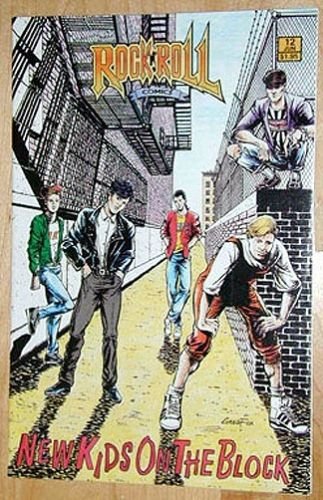 NEW KIDS on the BLOCK 1990 ROCK N ROLL Comics #12~Hard to Find-NM Cond! 1st Prt