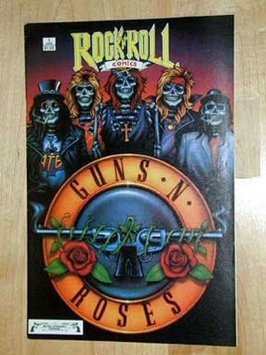 GUN 'N' ROSES 1989 ROCK N ROLL Comics #1~Hard to Find-NM Condition! 2nd Printg
