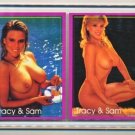 SAMANTHA FOX "Traci and Sam" British Promo Trading Cards 1992