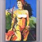 Sexy WARRIOR on HORSEBACK ~*SIGNED* Trading Card-Enclosed Lucite by Steve Woron!