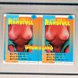 Page 3 Girl Double Puzzle Card~ Busty Sexy -In Beautiful 4x6" Lucite Holder
