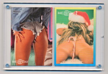 Melissa/Ashley Roberts in BareASSentials Promo Cards-Great BUTT Discovery