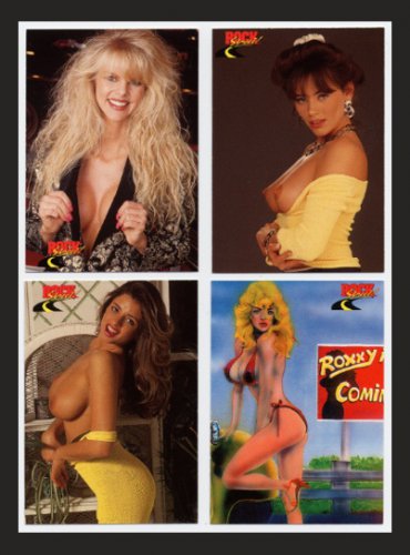 ROCK STREET VIXENS PROMO trading cards~Page 3 girls -SEXY GIRLS 1992?