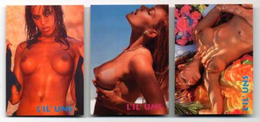Li'l UNS: a small breasted but beautifully shaped boob RARE Promo Card Set 1995