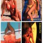 BABEWATCH Trading Card Set-Great Busty Amateur Swimwear Set + 4 Promos-Very Rare
