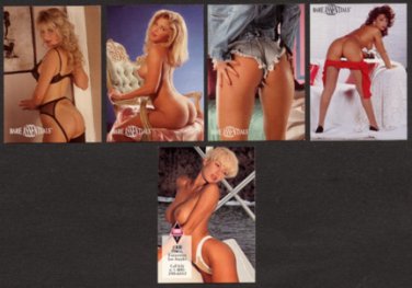 BARE ASSENTIALS Promo 4 Card Set #1 The Ultimate PERFECT BUTT! Impossible find!