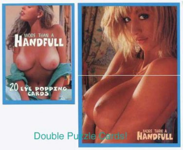 Super Busty Boobs ** MORE THAN a HANDFUL-BIG HOOTERS Card Set +the 3 Rare Promos