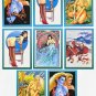 2 Lot~Steve Woron Female Fantasy SIGNED Promo Card Sets 1 & 2 Betty Page& Sheena