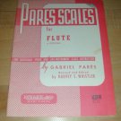 PARES SCALES for FLUTE / PICCOLO~Individual or Class