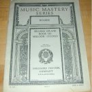 MUSIC MASTERY SERIES-2nd Grade Melodic Studies~1915 PA.