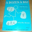 A Dozen A Day- Piano Exercises Book~Preparatory book