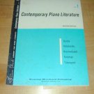 CONTEMPORARY PIANO LITERATURE~Book 1 Rev. Ed.~1961~!
