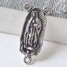Religious Connectors Antique Silver Catholic Charms Set of 20 A5394