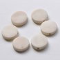 10 pcs Unfinished Round Wood Chips Spacer Beads Findings