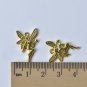 20 pcs Gold Tone Small Fairy Charms Size 15x21mm A8799