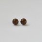 10 pcs Small Brown Toy Animal Round Eyes
