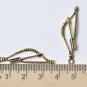 Bow Arrow Charms Antique Gold Archery Cupid Charms Set of 50 A8525