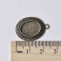 10 pcs Antique Bronze Pendant Tray Match 10x14mm Cabochon A8914