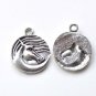 Antique Silver Horse Charms Pendants 20mm Set of 10 A8236