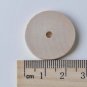 10 pcs Unfinished Round Wood Chips Spacer Beads Findings A2331