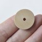 10 pcs Unfinished Round Wood Chips Spacer Beads Findings A2331