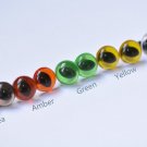 10 pcs 10.5mm( 3/8 inches) Transparent Cat Eyes Come With Washers