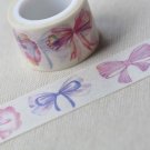Colorful Bow Tie Nature Crafting Paper Tape 30mm x 5M A13158