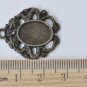 Dragon Settings Antique Bronze Oval Pendant Tray Set of 20 A696