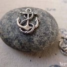 50 pcs of Antique Silver Anchor Charms 13x17mm A6295