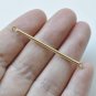 Shiny Silver/Gold Connecting Bar Link Rod Connector 45mm 12 Gauge