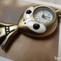 1 PC Antique Bronze Alien Pocket Watch A6193