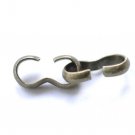 Antique Bronze 8 Shaped Chain Cord Clasps Set of 100 A8162