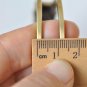 1 pc Antique Bronze Brushed Brass Bangle Bracelet Cuff 20mm/25mm 20mm Bezel  A2699