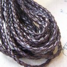 10 meters Dark Brown Artificial Leather Cord Thread String A5050
