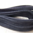 10 meters Square Black Faux Leather Ribbon Cords String A669