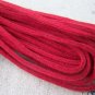 10 meters Square Red Faux Leather Ribbon Cords String A1296