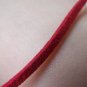 10 meters Square Red Faux Leather Ribbon Cords String A1296