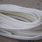 10 meters Square White Faux Leather Ribbon Cords String A2479