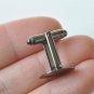 10 pcs (5 Pairs) Cuff Links Cufflinks Flat Pad Setting Match 6mm-20mm Cameo Platinum / 10mm