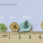 10 pcs 10.5mm( 3/8 inches) Transparent Cat Eyes Come With Washers All Above Colors