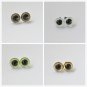 10 pcs 12mm (0.47"") High Quality Round Plastic Toy Animal Eyes Green-No.10046