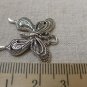 10 pcs Antique Silver Pewter Butterfly Charms  23x28mm  A6478
