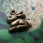 20 pcs of Antique Bronze Rabbit Charms 13x14mm A668