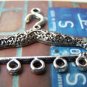 10 pcs Antique Silver Chandelier Clothes Hanger Pendant A1677