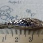 10 pcs Antique Silver Curved Flower Fish Beads A6516