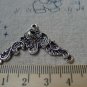 10 pcs Antique Silver Flower Connector Charms Three Loops A5520