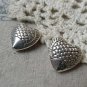 10 pcs Antique Silver Rondelle Fish Heart Beads 16x17mm A6145